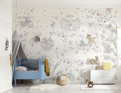 Nursery wallpaper Bambi Dalmatians and more Disney