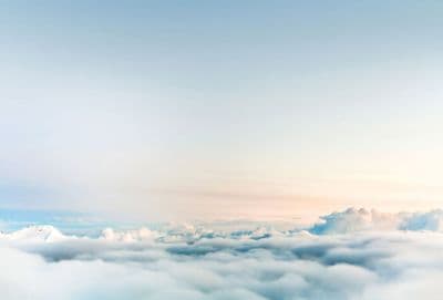 Over the Clouds wall mural wallpaper 260 x 384cm