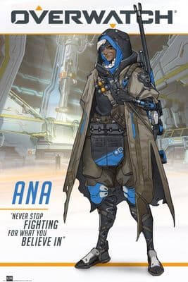 Overwatch, Ana 61x91,5cm Gaming Poster NEW sealed