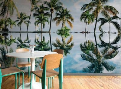 Palms wall mural wallpaper