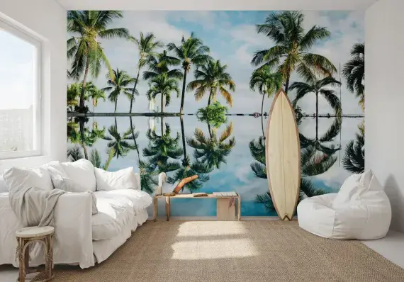 Palms giant wall murals | Allwallpapers