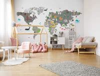 Photo wallpapers World Map and many more  | Buy it online