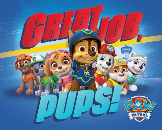 Paw Patrol Great Job Pups 61x91,5cm Movie Poster | Buy it now
