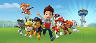 Paw Patrol Panoramic mural wallpaper 202x90cm
