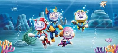 Paw Patrol Panoramic wall mural wallpaper 202x90cm 