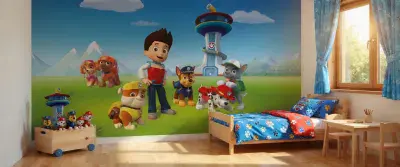 Paw Patrol Premium wall mural wallpaper
