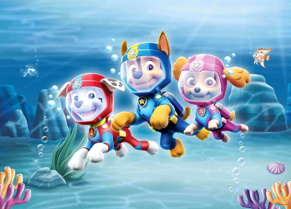 Paw Patrol "Sea" Small Premium wall murals | Buy it now