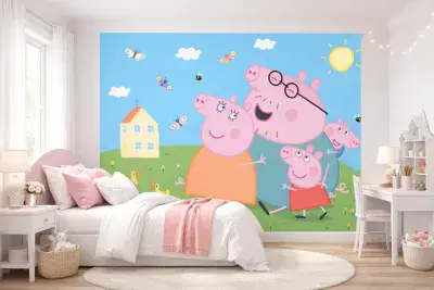 Peppa Pig Paper wallpaper mural