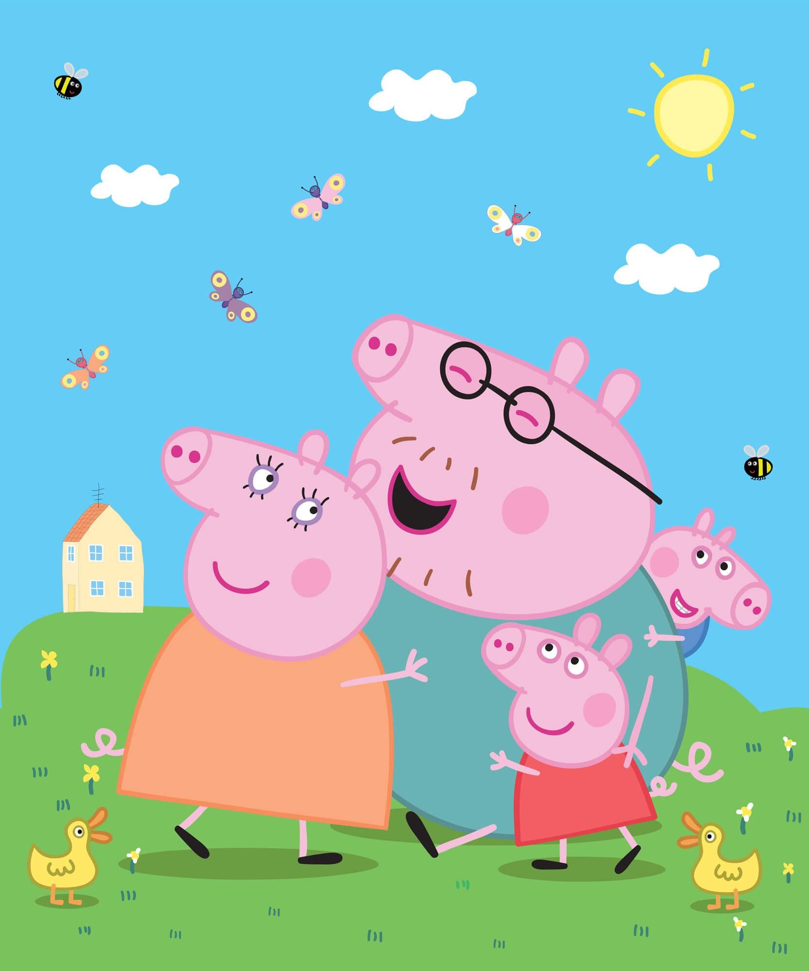 Peppa Pig Premium wall murals | Buy it now