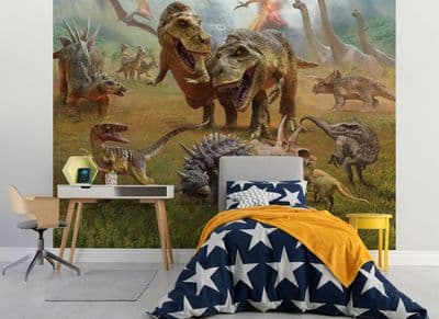 Photo wallpaper Dinosaur Kingdom Wall Mural