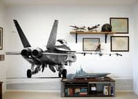 Buy online | Wallpaper mural F18 Aircraft Fighter