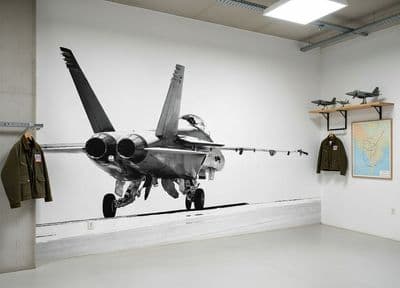 Photo Wallpaper F18 Aircraft Fighter Wall Mural