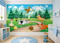 Animals & Forest wallpaper murals by Homewallmurals