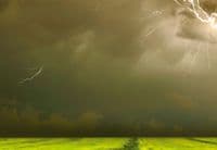 Photo wallpapers Lightning And Thunder | Shop online