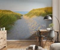 Photo wallpapers Sandy Path - Seaside | Buy it now