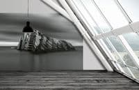 Photo wallpapers Ship Wreck Black and White  | Shop online