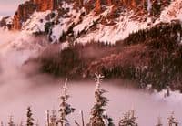 Photo wallpapers Snowy Mountain Peak | Shop online