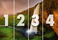Photo wallpapers Waterfall In Iceland | Shop online