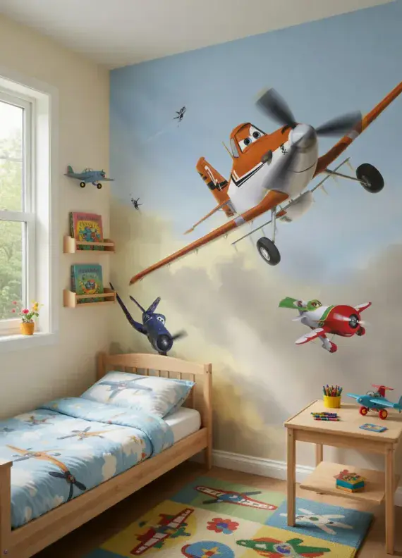 Planes Disney wall mural photo wallpaper from UK shop