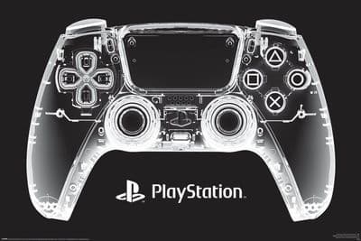 Playstation XRay Pad 61x91.5cm  Gamer Room Poster