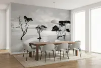 Trees in the Still Water Wall Mural | Premium Non-Woven | Shop online