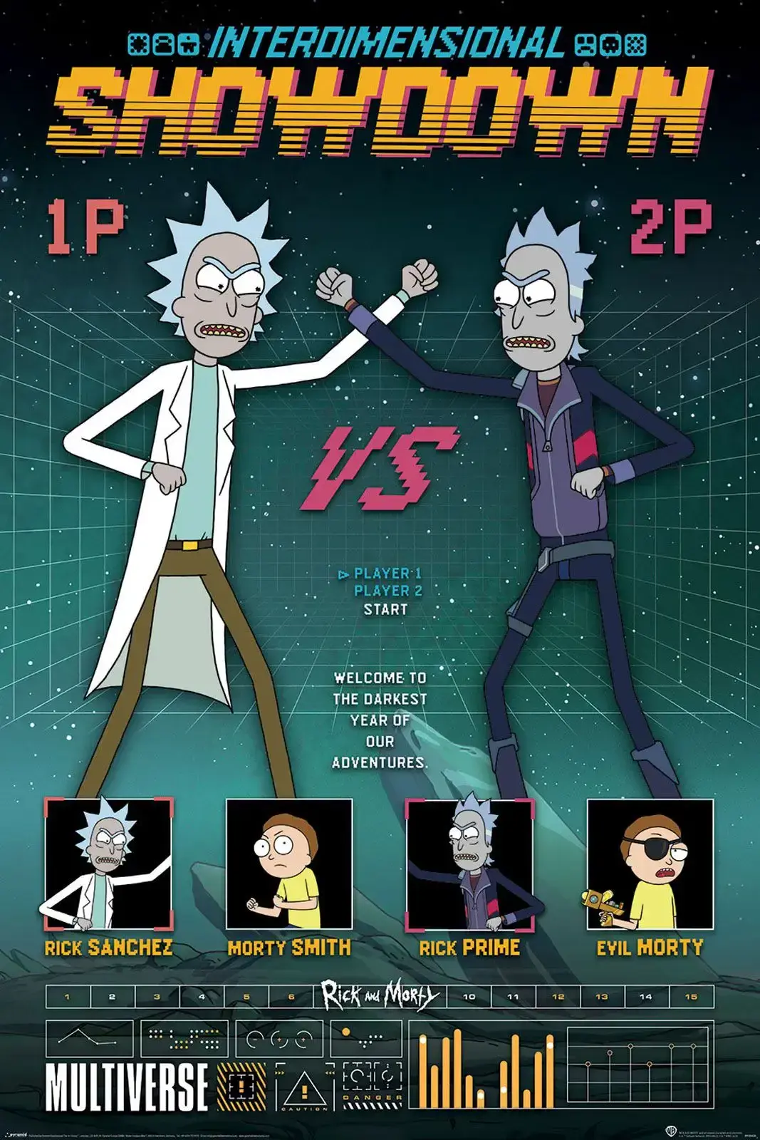Rick And Morty large size 61x91,5cm Movie Poster | Buy it now