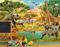 Safari Wild animals wall mural wallpapers | UK Online Store