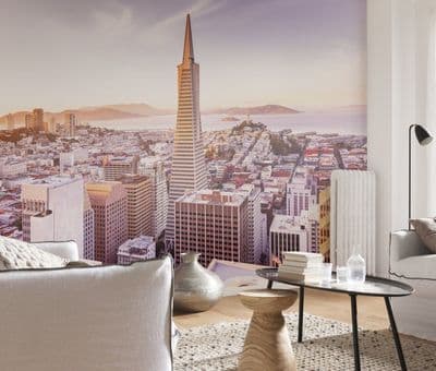 San Francisco wall mural wallpaper