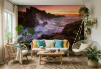 Living room photo wallpapers  Sea Cliff  | Shop online