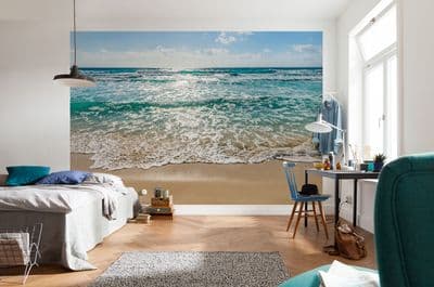 Seaside - beach scene  wall mural wallpaper
