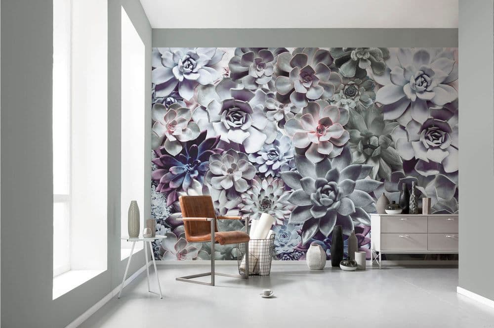 Shades Floral design paper wallpaper Homewallmurals
