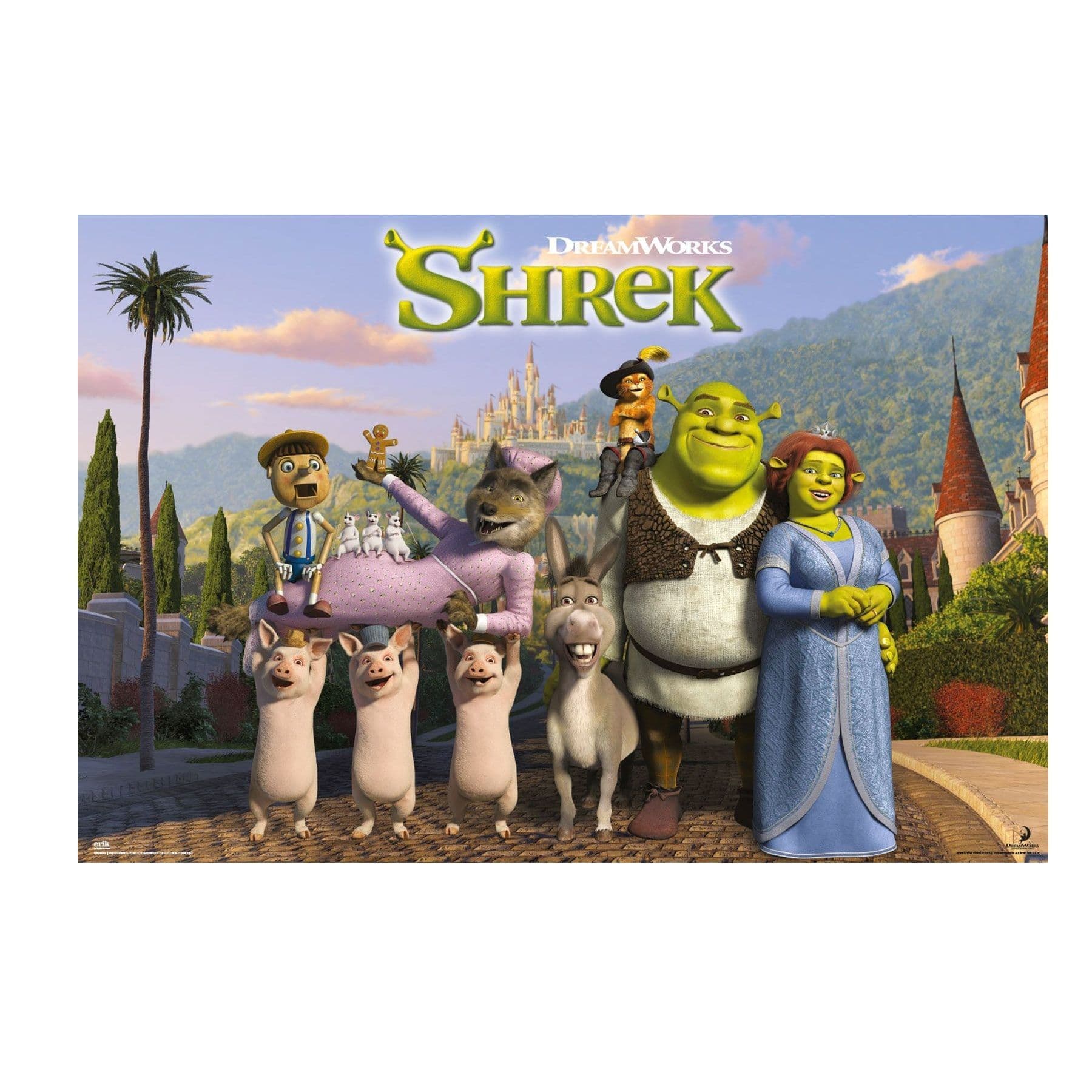 Shrek All Characters 61x91,5cm Poster | Buy it now