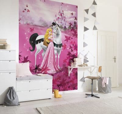Sleeping Beauty wall mural wallpaper