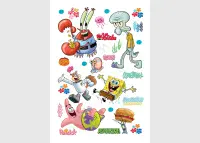 SpongeBob SquarePants Vinyl Decals Set 42.5 x 65 cm | Shop online