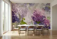 Spring Flowers "Otaksa" wall mural