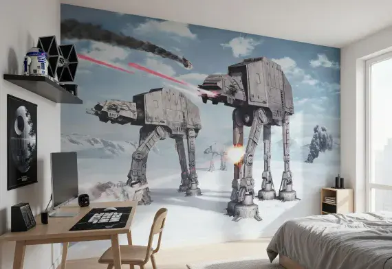 Star Wars Battle of Hoth wall murals by Homewallmurals