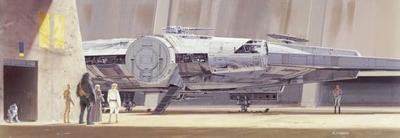 Star Wars Classic panoramic photo wallpaper | Buy it now