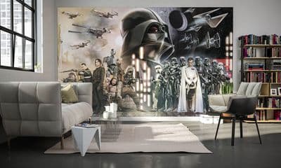 Star Wars Collage Fleece Wallpaper