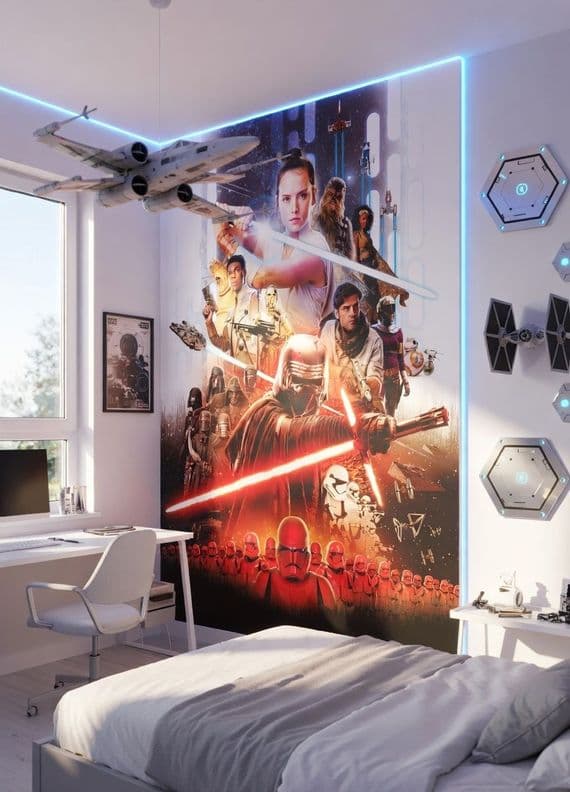 Star Wars bedroom photo wallpaper | Buy it now