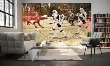Star Wars wall murals