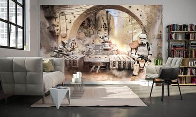 Star Wars PREMIUM wallpaper mural Tanktrooper 400 x 250 cm