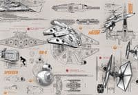Star Wars giant paper wallpapers by Homewallmurals