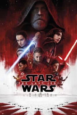 Star Wars The Last Jedi 61x91.5cm Movie Poster