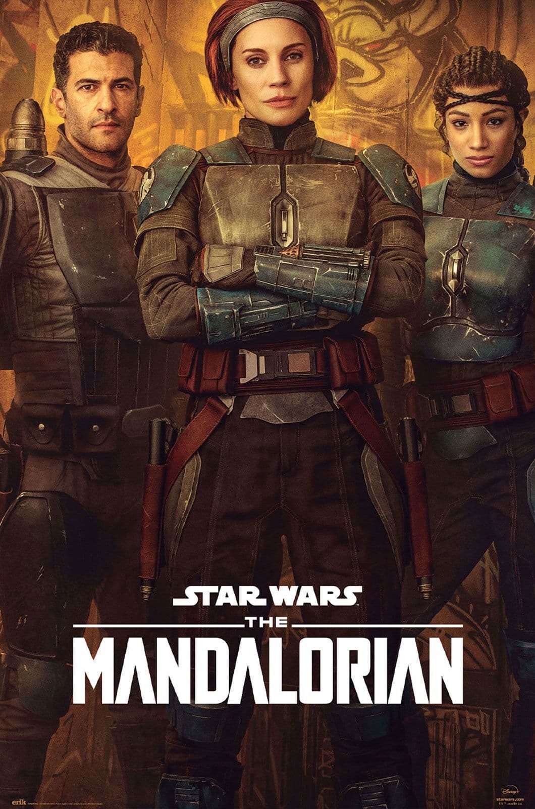 Star Wars The Mandalorian 61x91,5cm Movie Poster | Buy it now