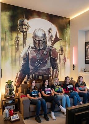 Star Wars The Mandalorian Wall Mural Big Impaler Photo Wallpaper