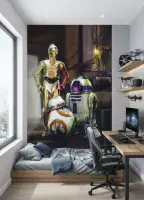 Star Wars Three Droids design paper wallpaper | Homewallmurals