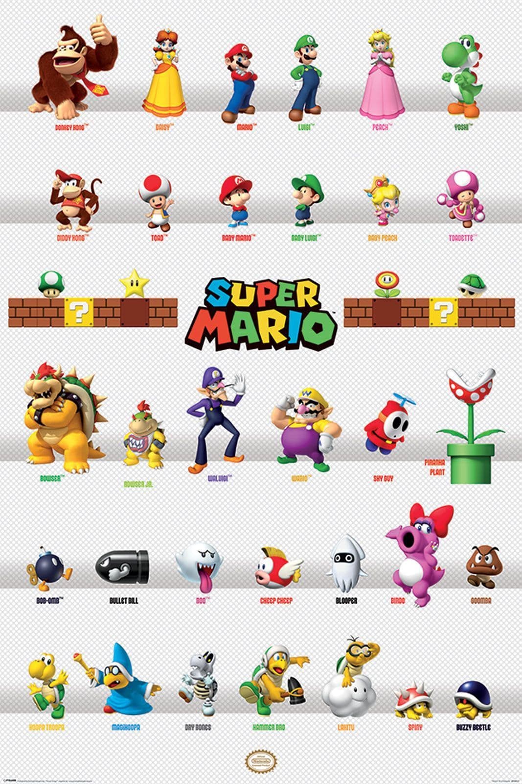 Super Mario 61x91,5cm Gaming Poster Buy it now