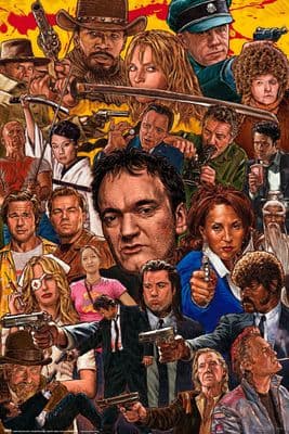 Tarantino Film Pulp Poster 61x91,5cm Large Size Movie Films