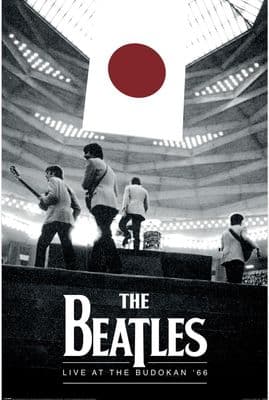 The Beatles Large Poster 24x36 inch | 61x91,5 cm Live At The Budokan 66 Japan