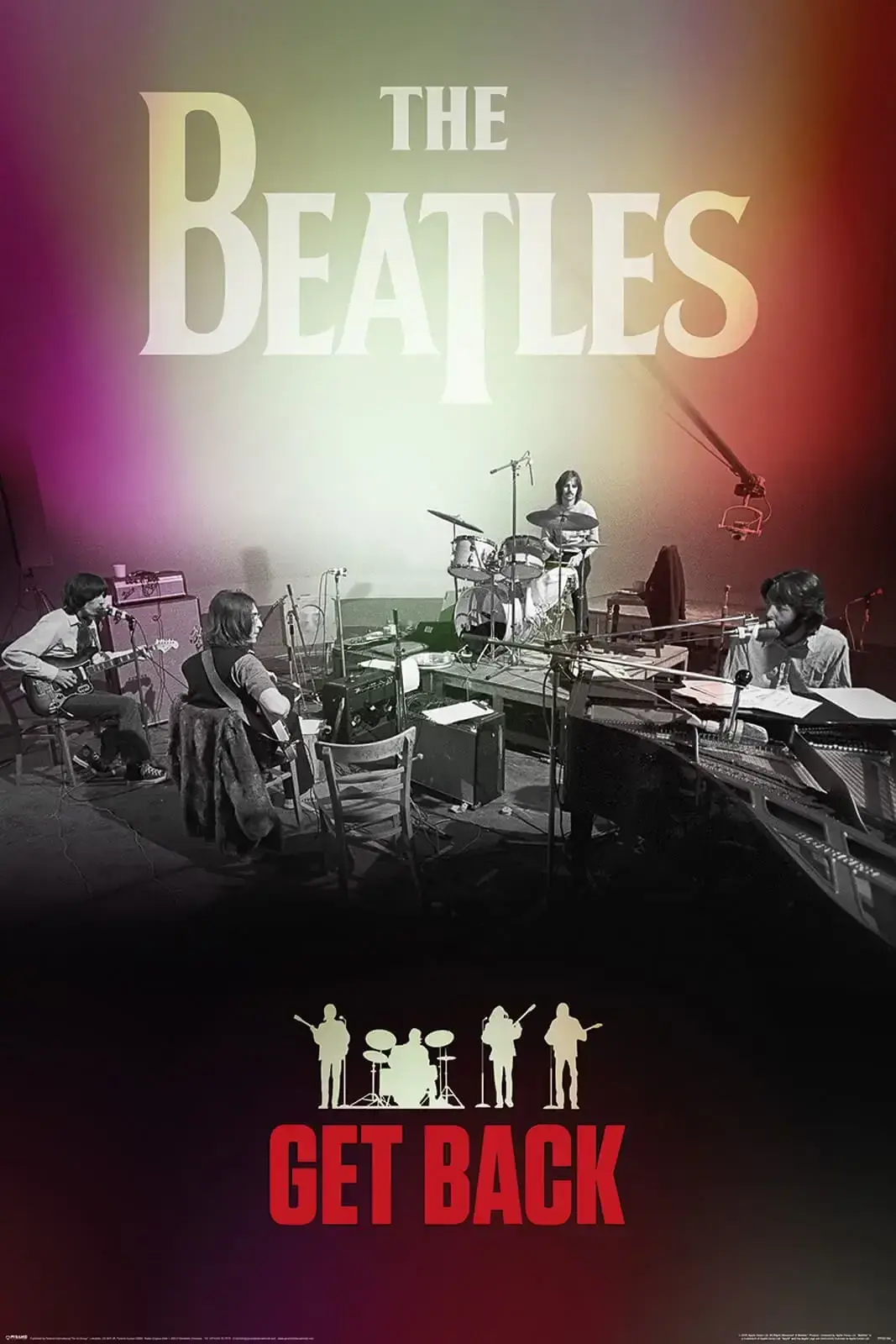 The Beatles Get Back Poster 61x91,5cm Music Band | Buy it now